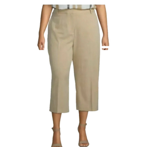 NWT Worthington high waist wide leg cropped woman’s plus size 16w pants